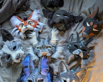 Therian/animal masks
