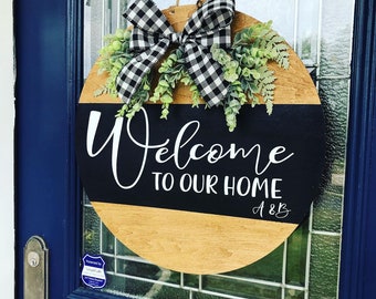 Texas A&M Welcome Doorhanger