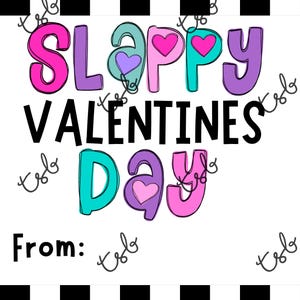 Valentines Day Slap Braclet Printable