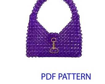 Beaded Bag Pattern and Instruction PDF