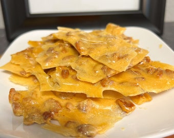 Grandma Yoder's Homemade Pecan Brittle