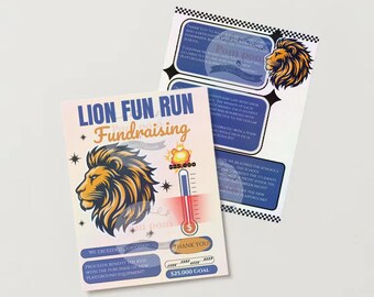 DIGITAAL School Fun Run-pakket, Spirit Days, flyer voor schoolinzamelingsactie, bewerkbare pdf