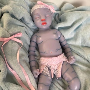 Silicone avatar baby doll pink - Etsy 日本