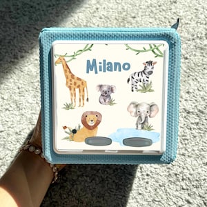 Folia ochronna Toniebox | Naklejki Toniebox | Folia dżungli | Folia ochronna Lion | Akcesoria Tonie Box | Naklejki Toniebox | Dzieci dżungli