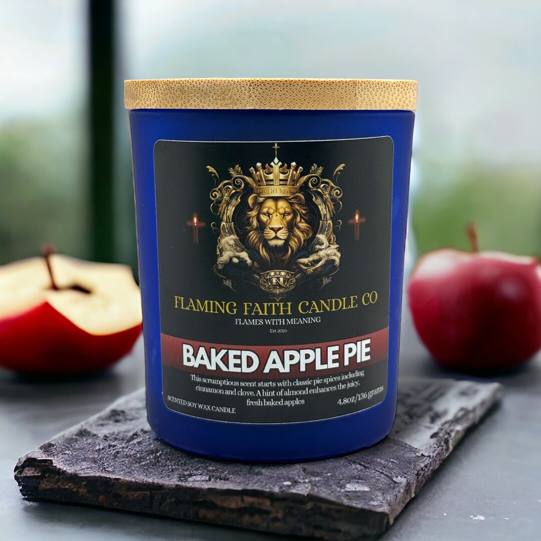 Baked Apple Pie Scented Candle Etsy