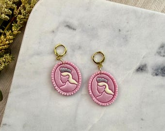 Good Witch Wicked Inspired Earrings Handmade from Polymer Clay