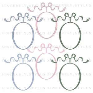Oval Bow Frames
