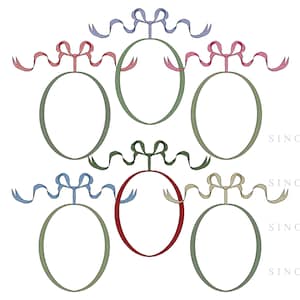 Oval Bow Frames