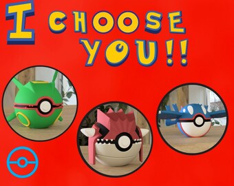 Groudon, Kyogre, and Rayquaza themed Pokeballs Bundle - Pokémon Collectibles