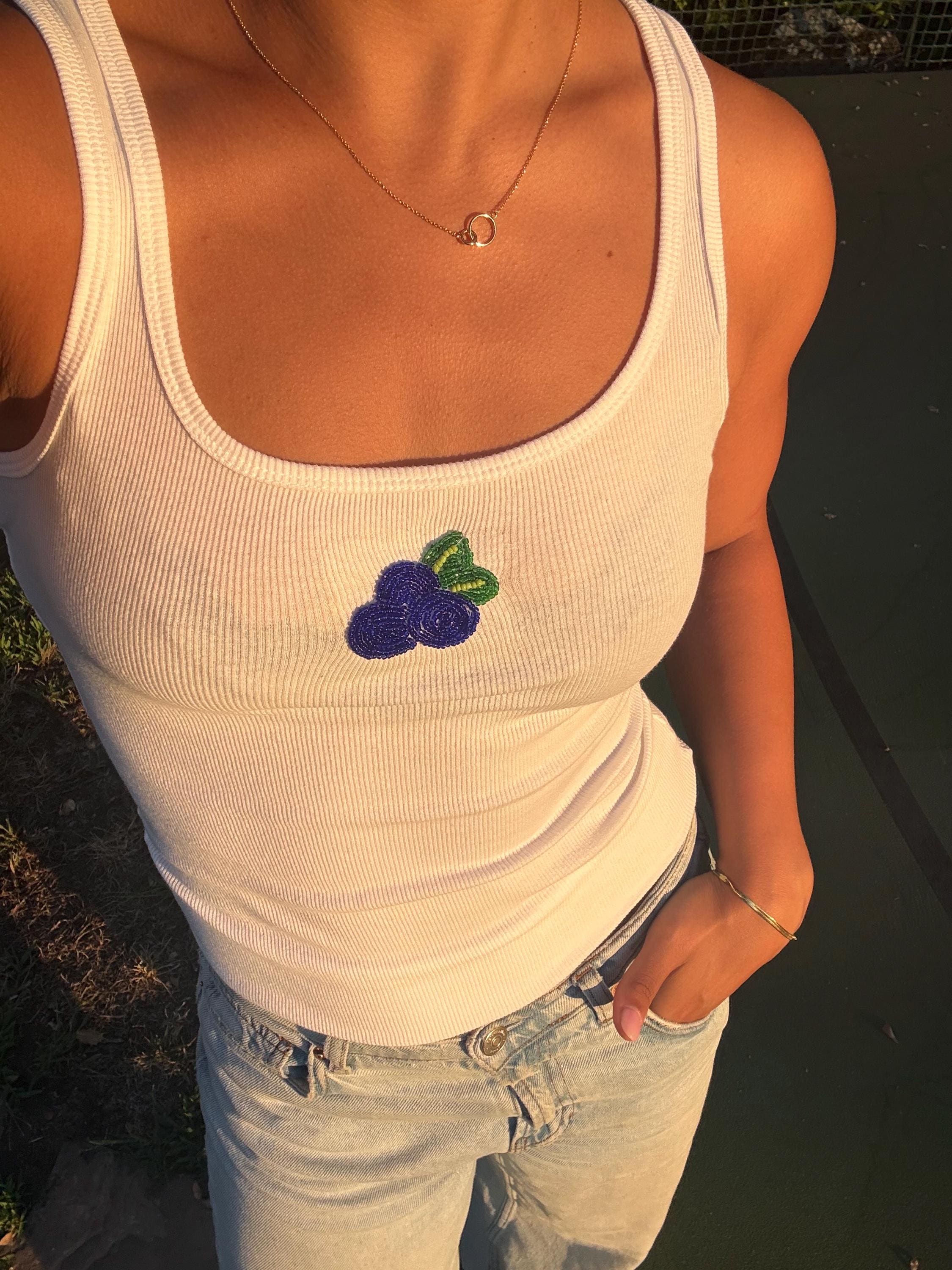 Y2k Beaded Tank Top - Etsy