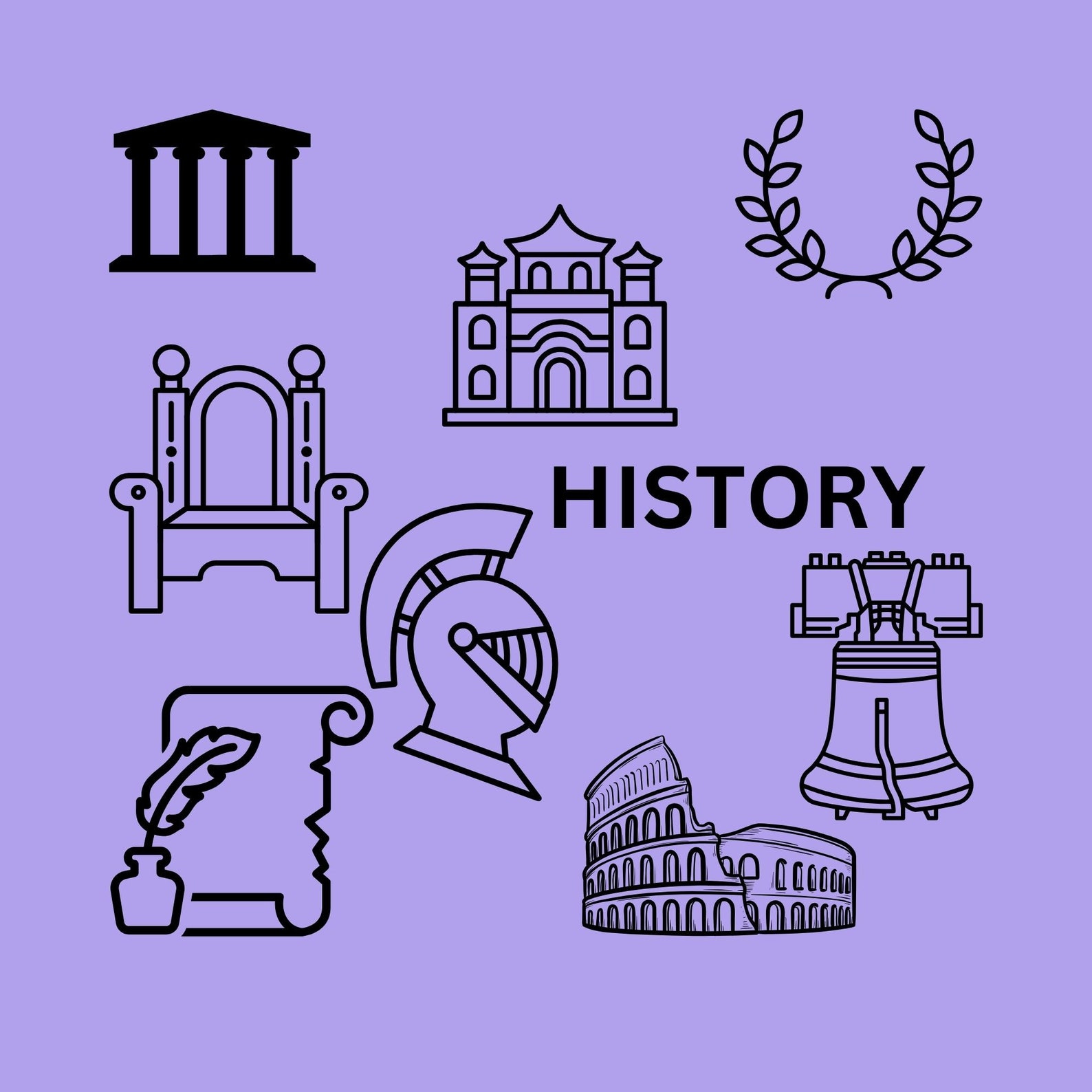 History Flashcards Printable Set Great Family Entertainment - Etsy