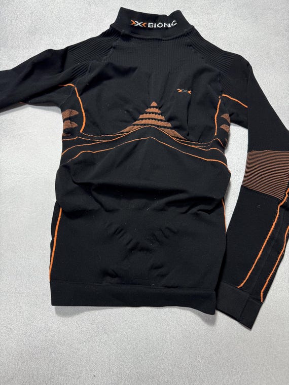 X-bionic Mens Invent Base Layer Energy Black/Oran… - image 5