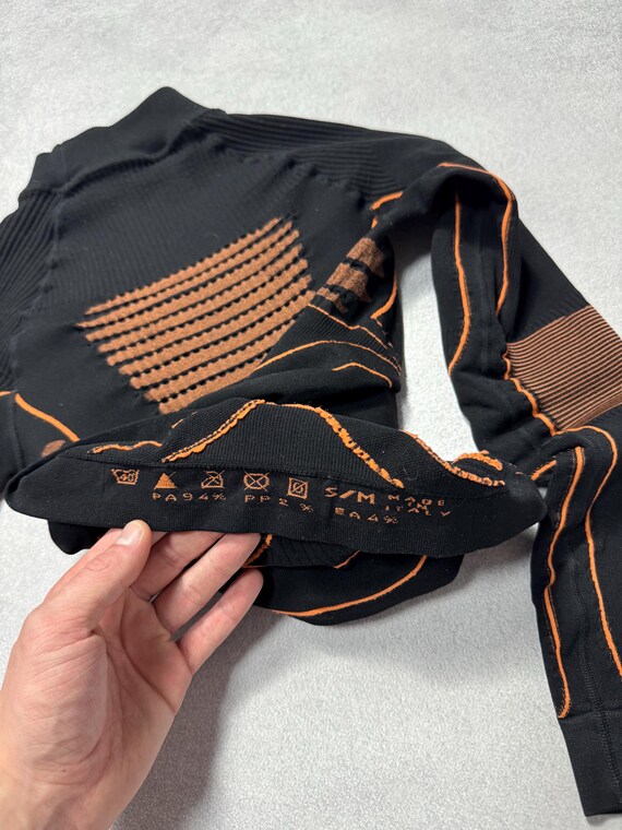 X-bionic Mens Invent Base Layer Energy Black/Oran… - image 9
