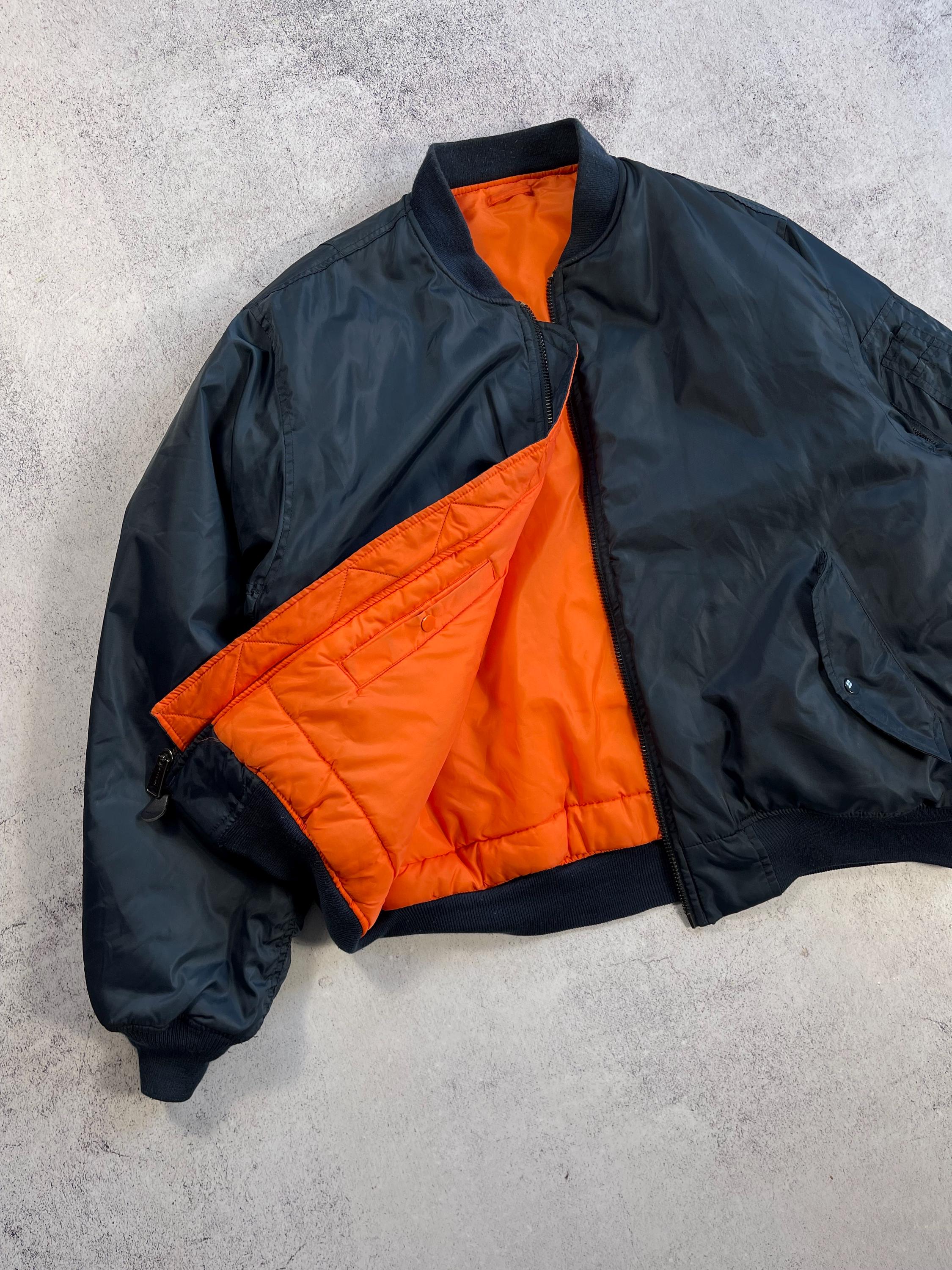 MA-1 USAF Men's Vintage 90s' Flyers Jacket Pentagon Trashed MA-1 USAF Men's Vintage 90s' Flyers Jacket Pentagon Trashed