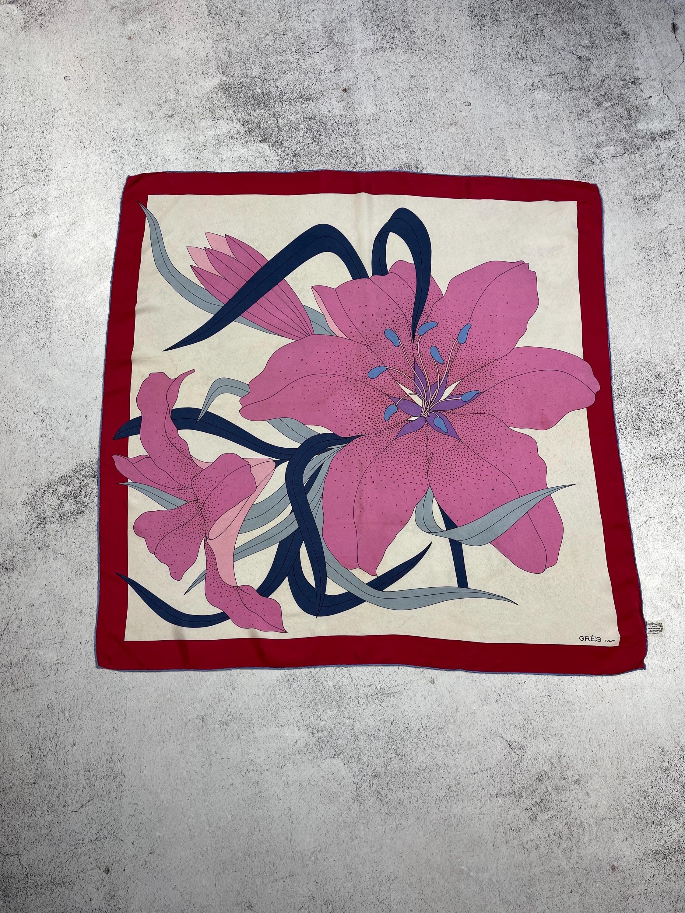 Grès Paris Scarf - Etsy