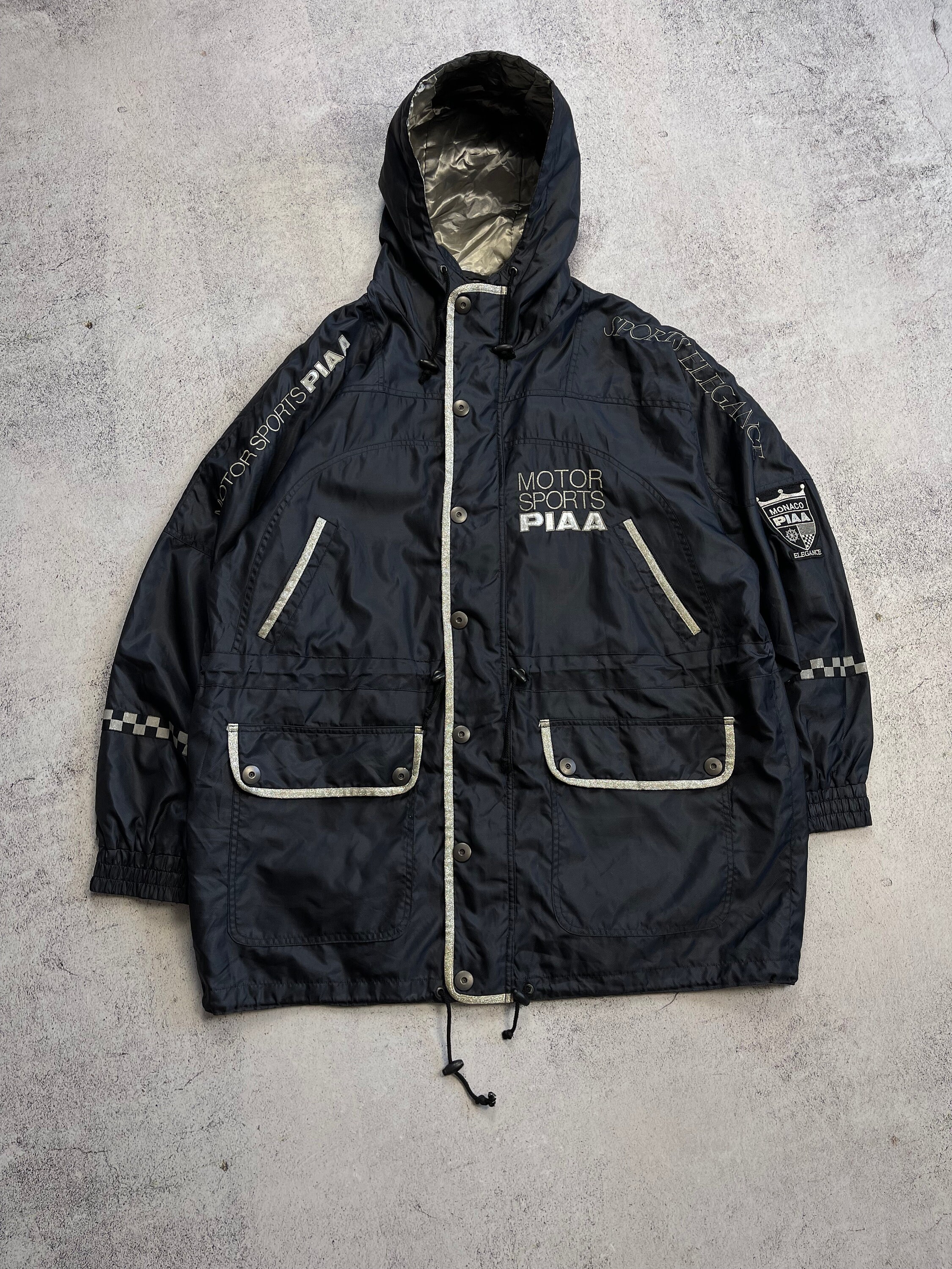 PIAA Motors Sport 90' Vintage Racing Jacket F1 Luomo Terzo PIAA Motors Sport 90' Vintage Racing Jacket F1 Luomo Terzo