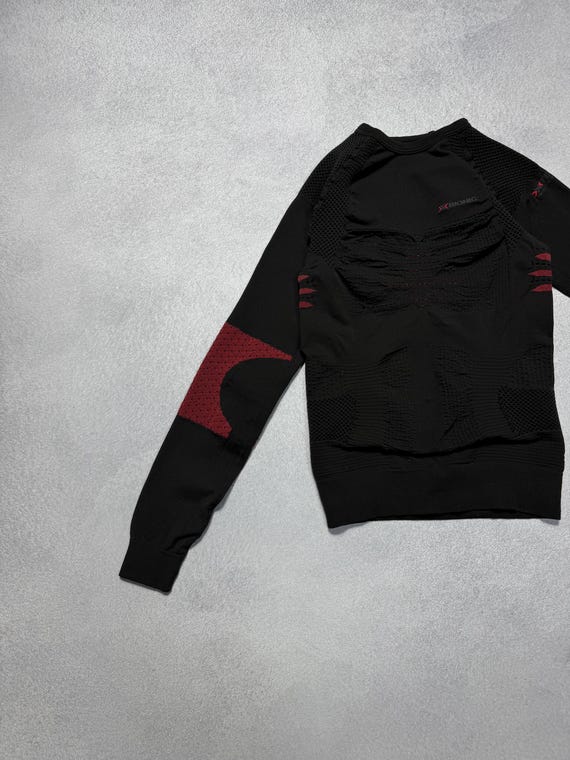 X-bionic Top Womens Invent Base Layer Energy Blac… - image 5
