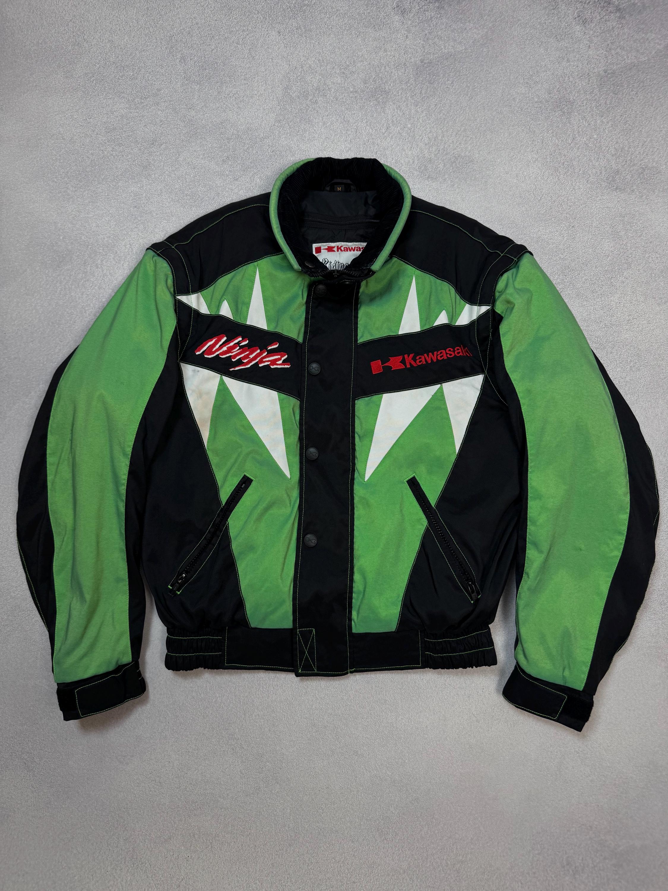 Kawasaki Ninja Vintage Motorcycle Biker Racing Japanese Y2K Jacket