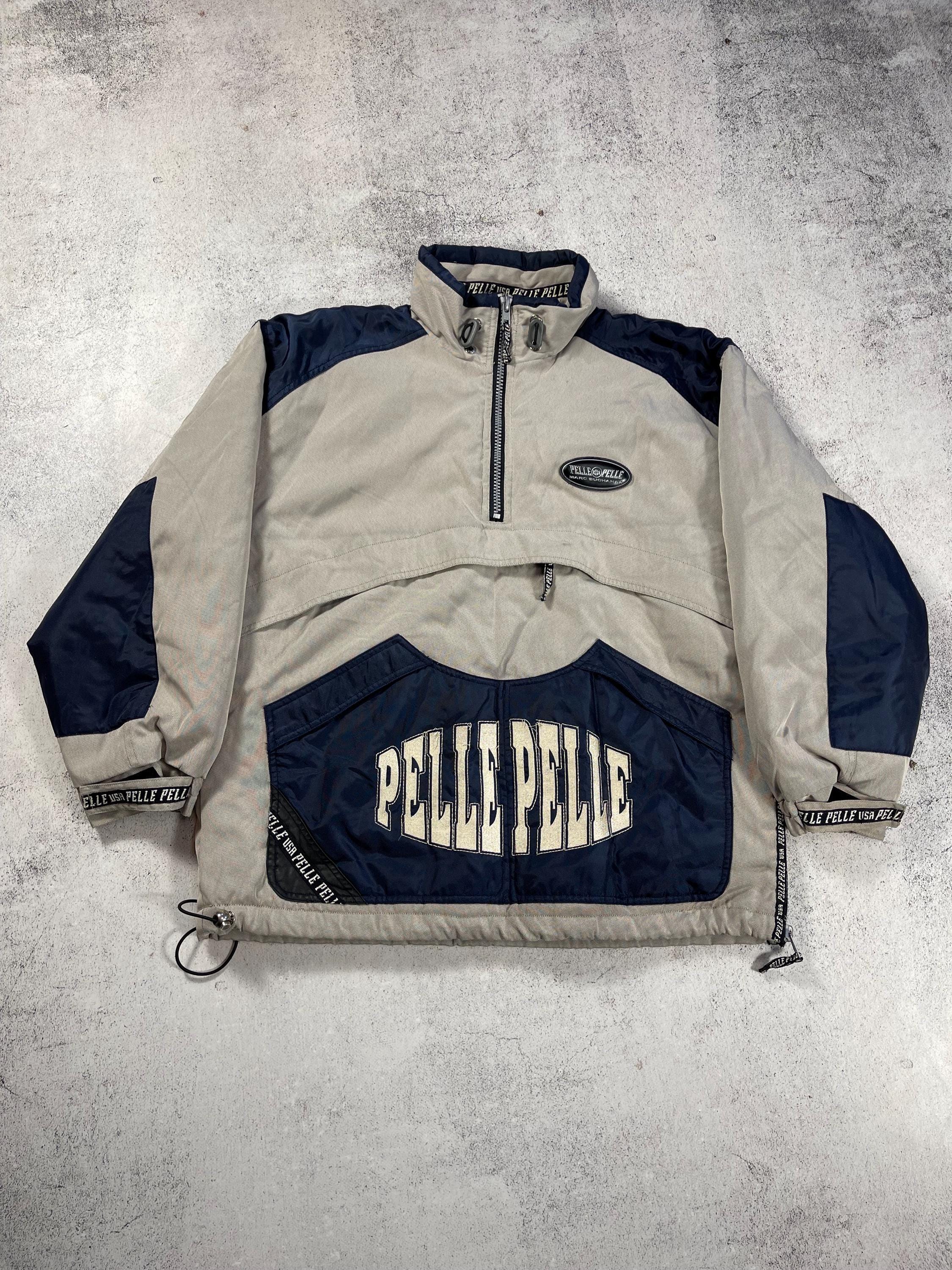 90s ビンテージ pelle pelle ナイロン ジャケット 古着