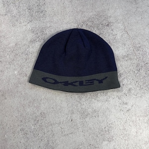 Oakley Software Men's Vintage 90s' Y2k Beanie Hat Rare Logo One