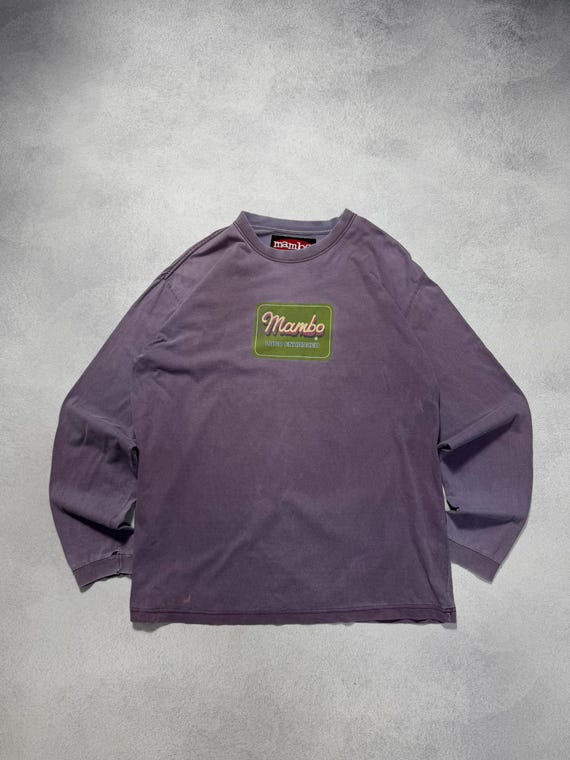 Mambo Australia Vintage 90s Logo Enhanced Long Sleeve T-shirt