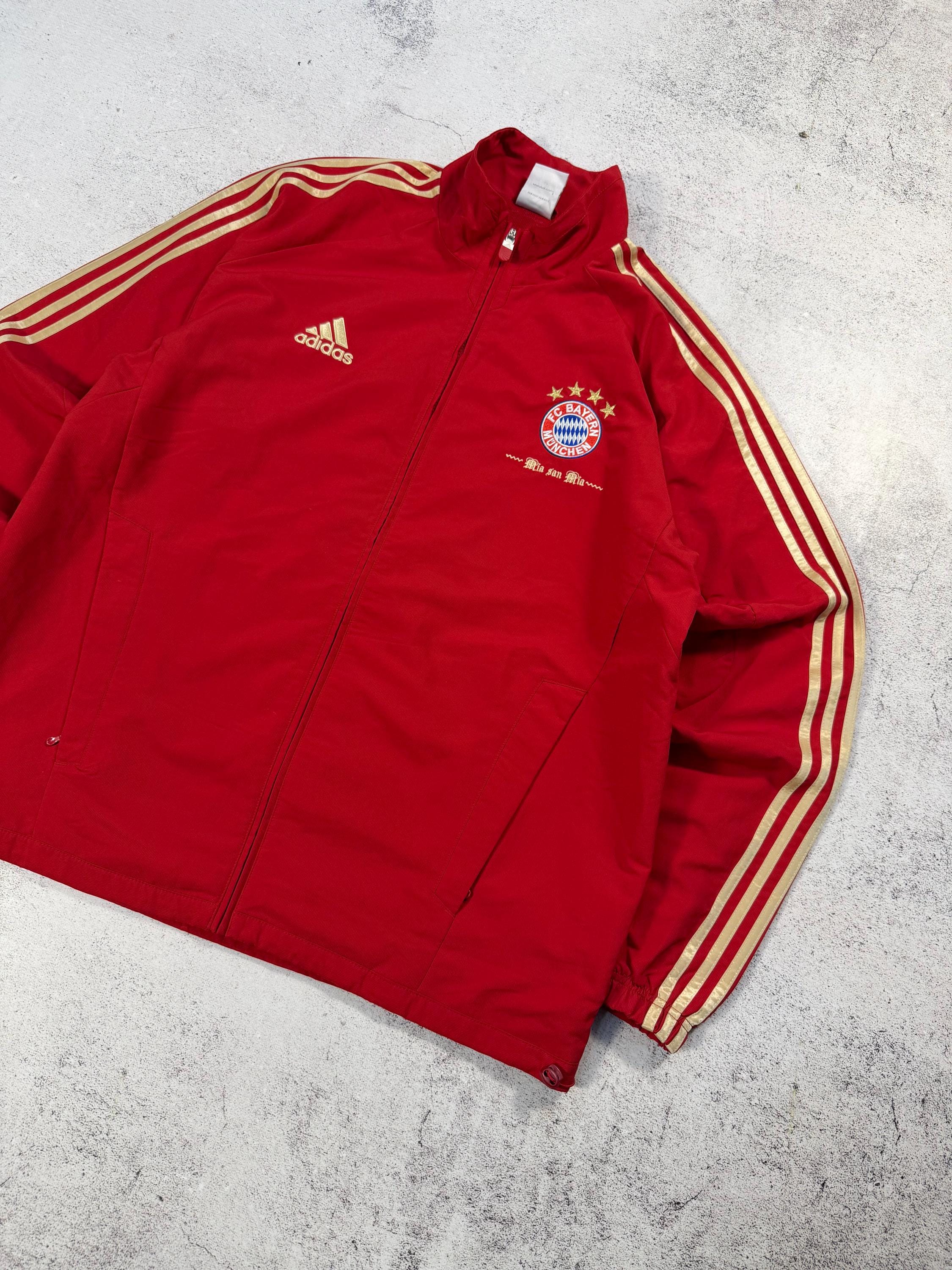 Adidas Bayern Munchen Men's Vintage Training Football Track Jacket