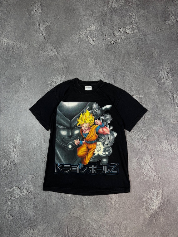 Vintage 1999 90s Dragon Ball Z Goku Anime Cartoon T-shirt Adult