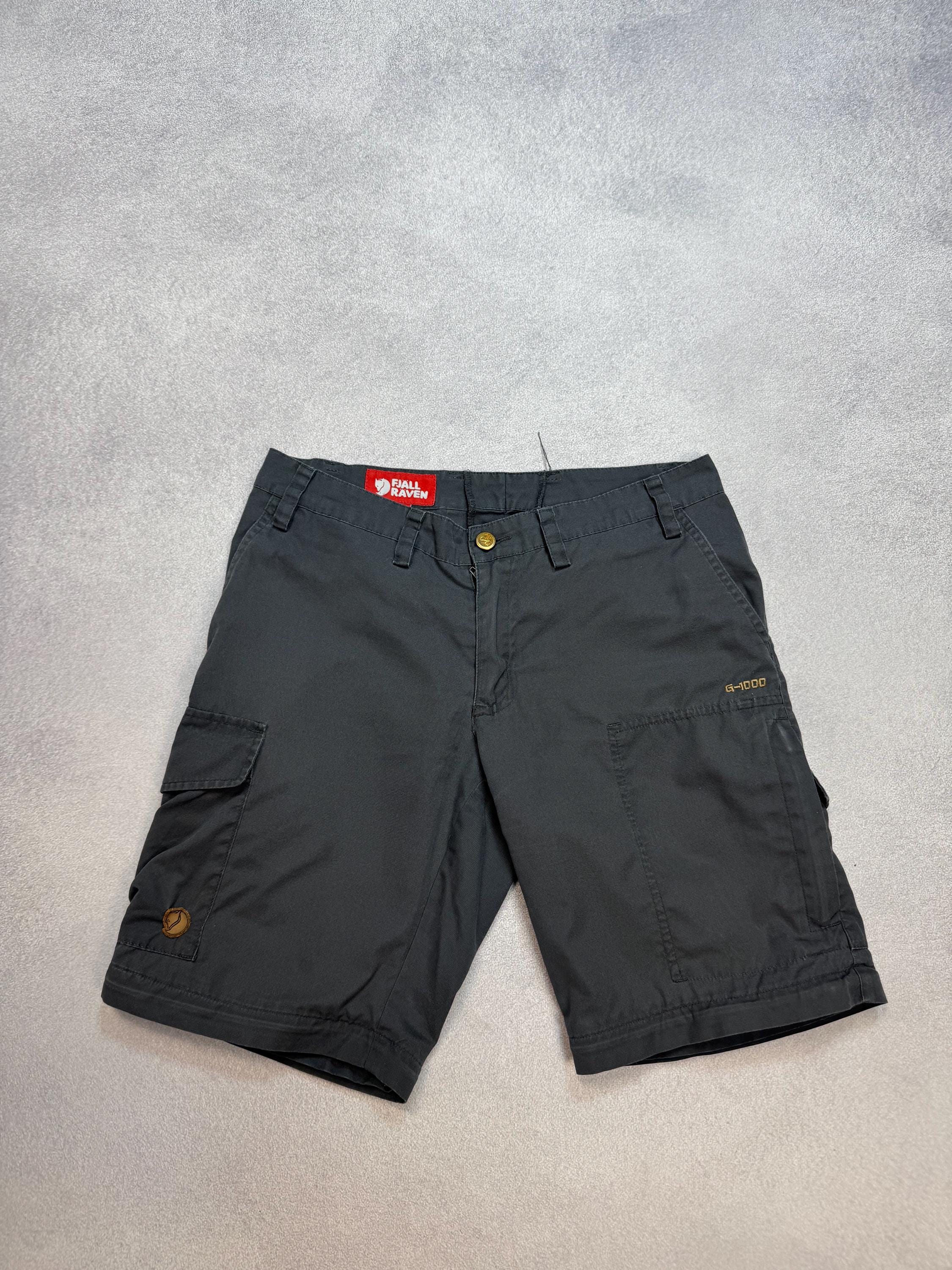 Fjallraven G-1000 Mens Cape Point Cargo Utility Shorts Gray Size S