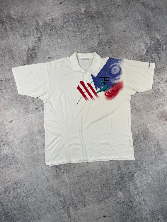 ADIDAS Stefan Edberg Vintage Tennis Court Polo T-shirt 90s' Rare Size D54 -  Etsy Canada