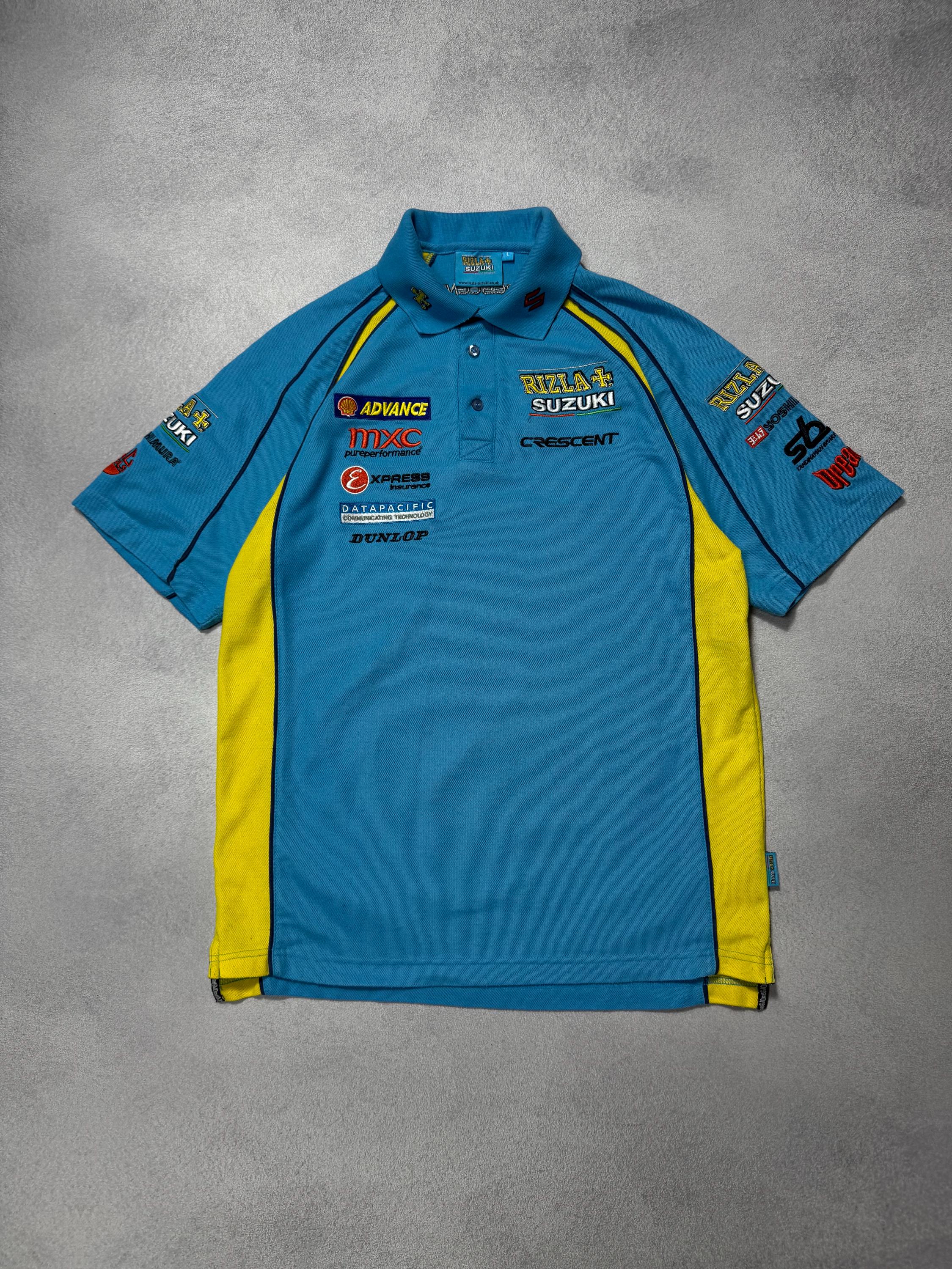 Gresini Racing / Rizla Suzuki シャツ 他3枚セット Suzuki Rizla Moto GP Racing Y2K Polo T-shirt Vintage by Dread Size