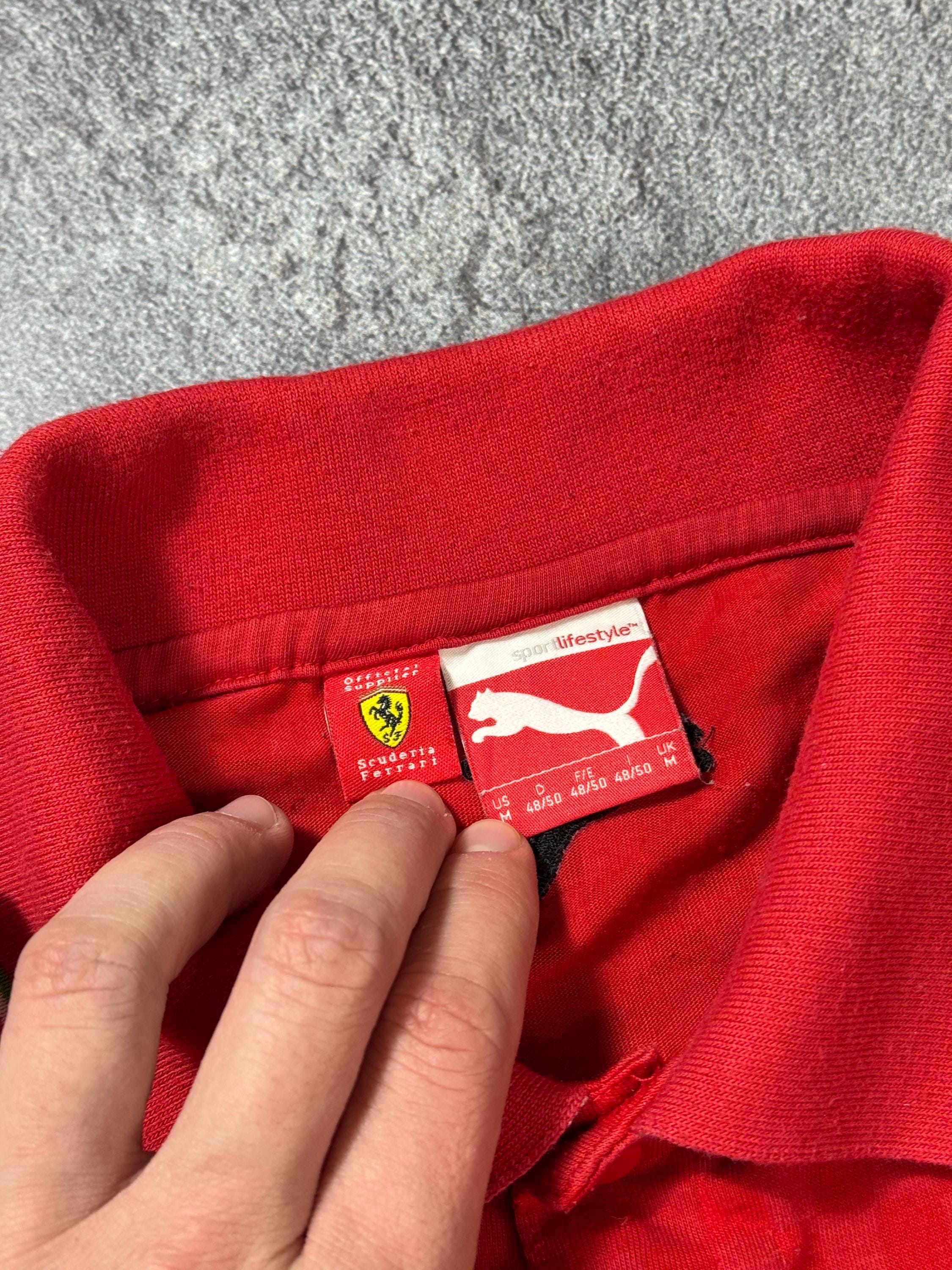 ヴィンテージ スクーデリア フェラーリ F1 チーム Y2K ポロシャツ 