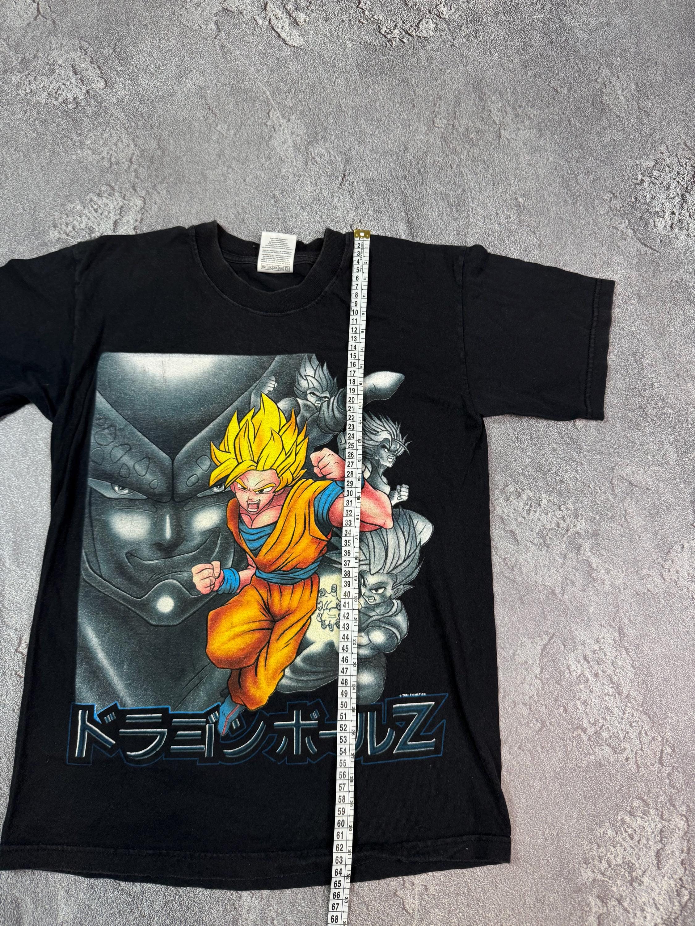 Vintage 1999 90s Dragon Ball Z Goku Anime Cartoon T-shirt Adult