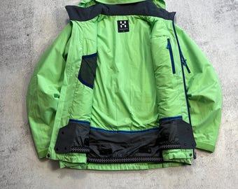 Haglofs Utvak II Men's Waterproof Ski Hooded Jacket Light