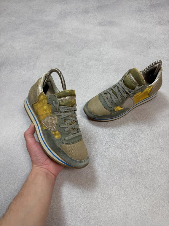 Phileppe Model Paris Sneakers Shoes Womens Size 37 EU 6 US Tropez