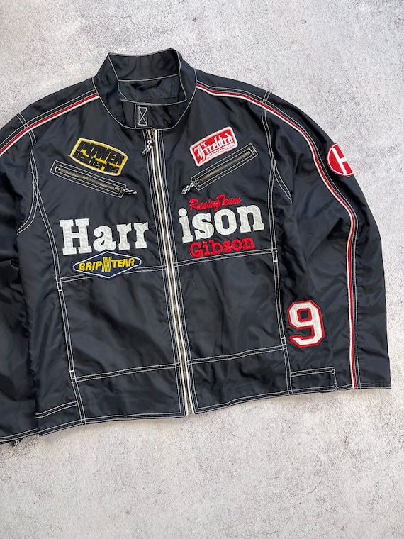 Harrison Racing Team Gibson ジャケット 55 Vintage Harrison Gibson