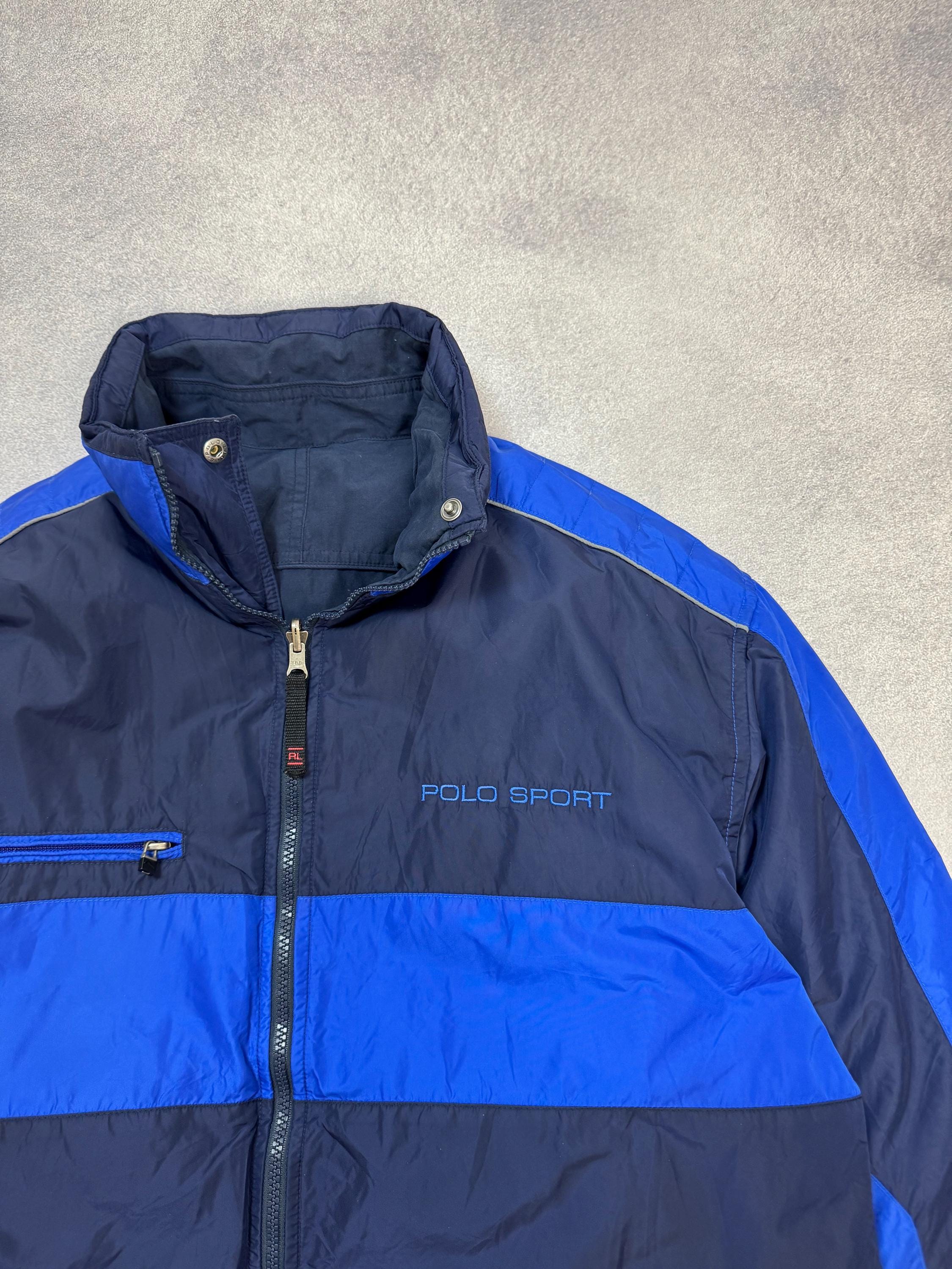 Polo Sport Vintage Ralph Lauren Reversible Down Jacket Mens Size L