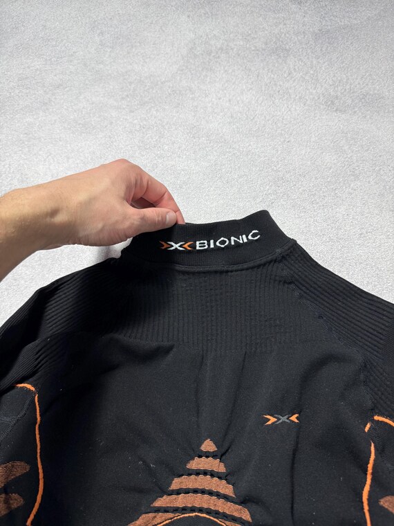 X-bionic Mens Invent Base Layer Energy Black/Oran… - image 4