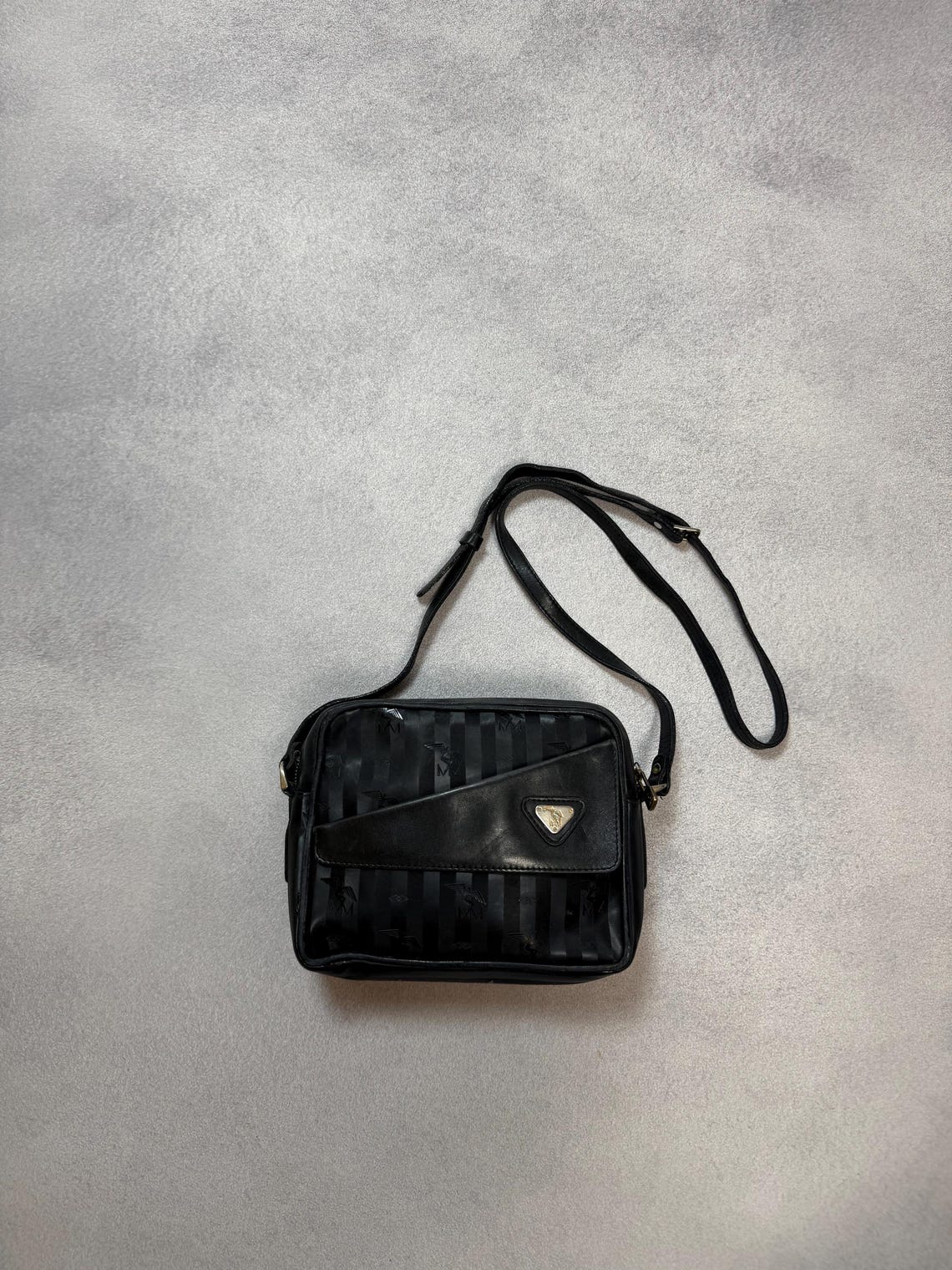 Vintage Maison Mollerus Shoulder Crossbody Small Bag Luxury Black Small Unisex, foto 1 di 5