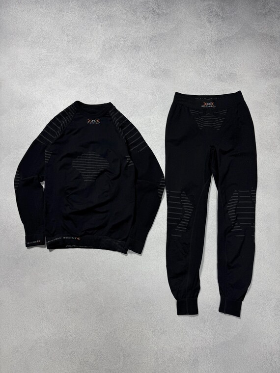 X-bionic Invent Base Layer Energy Black Suit Set … - image 2