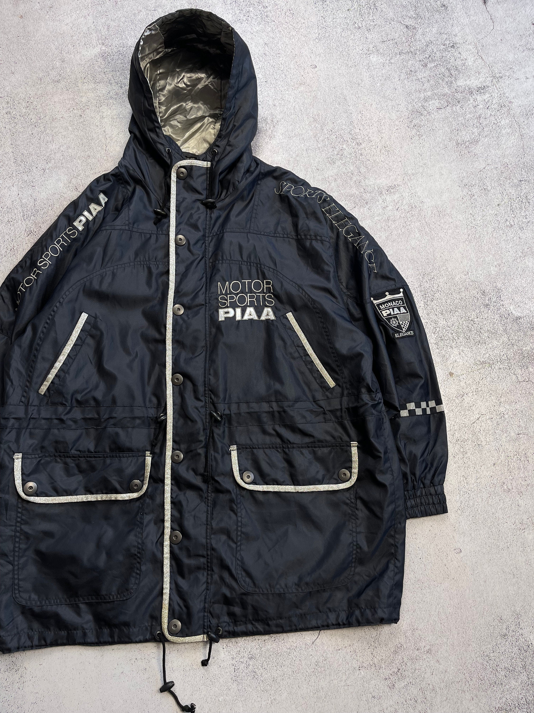 PIAA Motors Sport 90' Vintage Racing Jacket F1 Luomo Terzo PIAA Motors Sport 90' Vintage Racing Jacket F1 Luomo Terzo