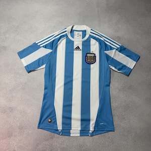 Camiseta de fútbol Adidas Argentina 2009/10 P79919 Local, para hombre, talla S