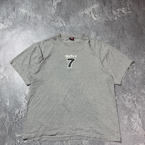 Diesel Vintage 90's Y2K 7 Club Diesel Gray Big Logo T-hirt Size XL