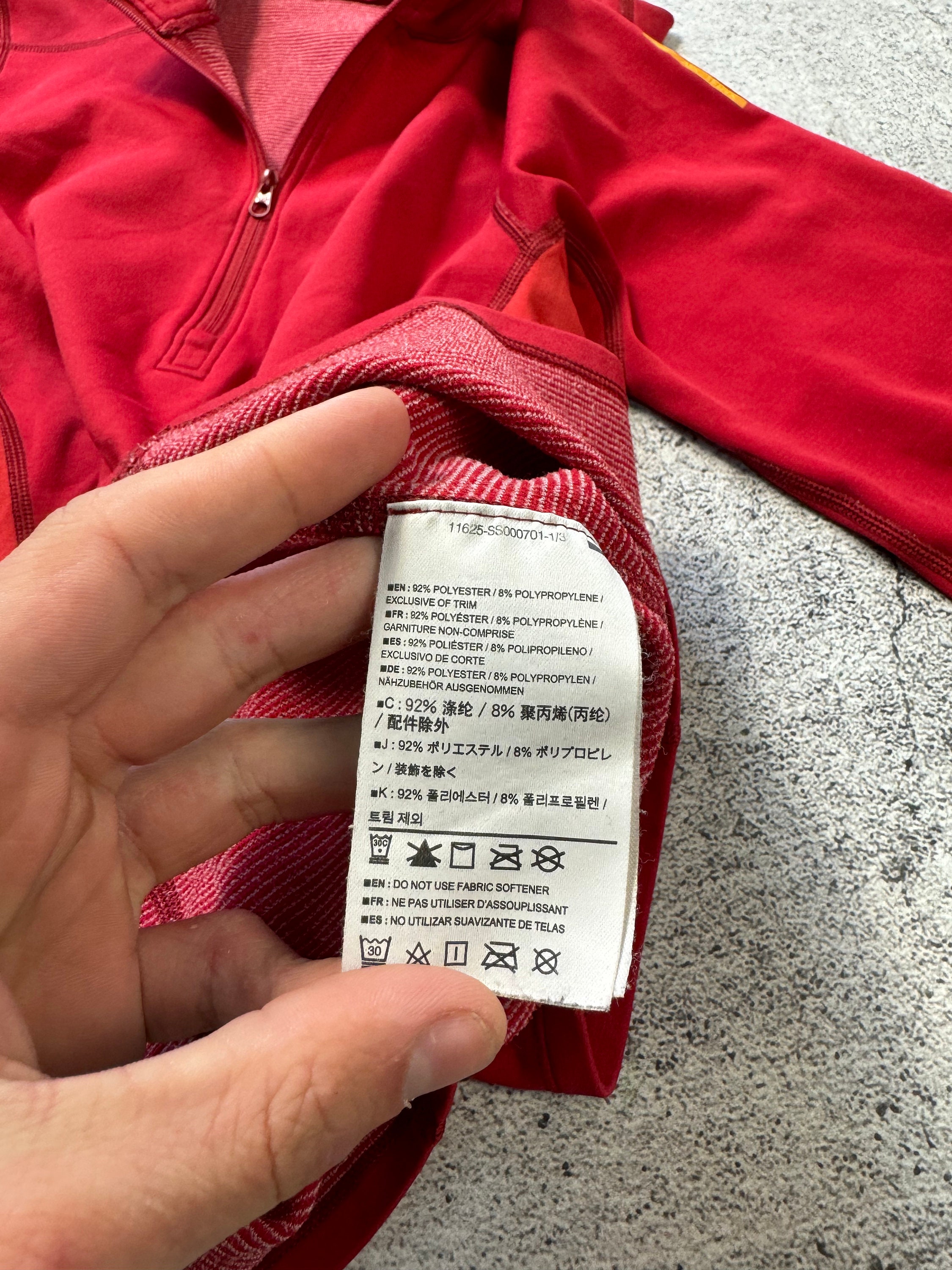 Veste Arc'teryx Cardigan Couvert 1/2 Zip Polaire Orange - Femme Taille M