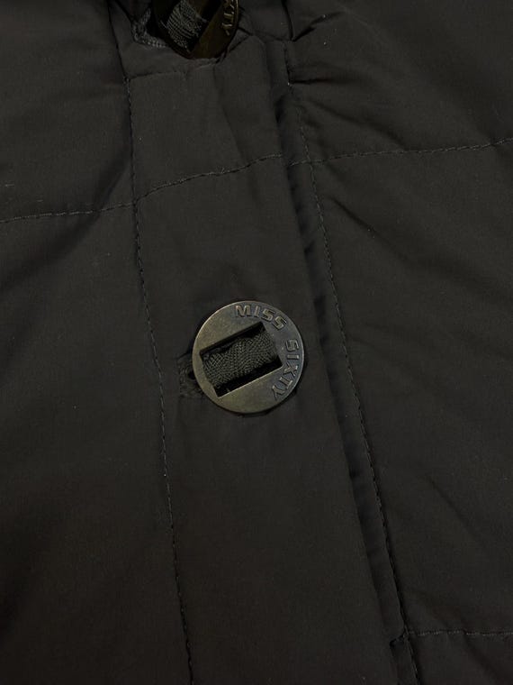 Miss Sixty M60 Women's Vintage 00s Puff Collar Y2k Jacket Army