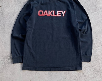 Oakley Men's Vintage Long Sleeve Shirt 90s' Y2k Style Size S - Etsy