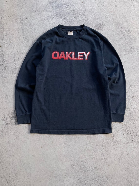 Oakley Men's Vintage Long Sleeve Shirt 90s' Y2k Style Size S - Etsy UK