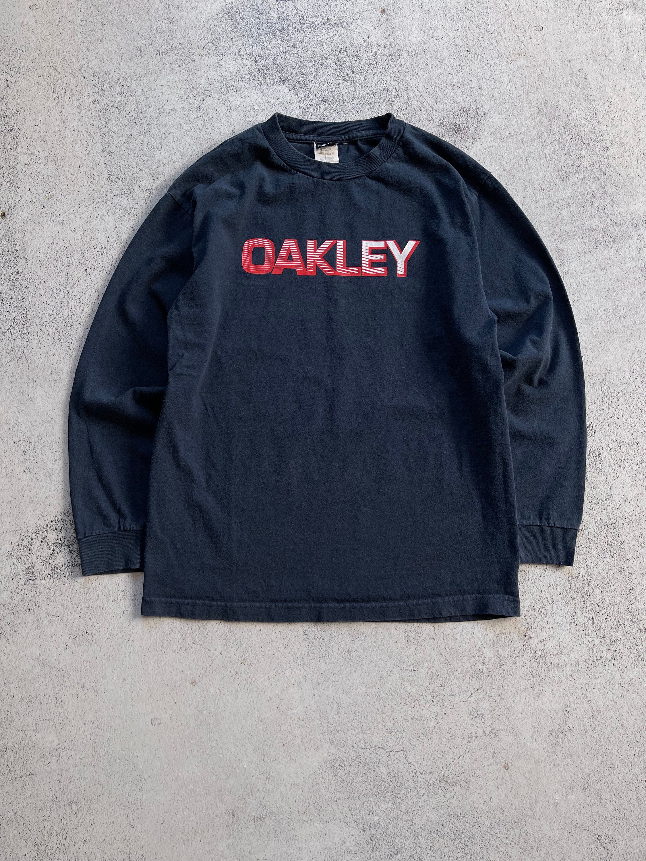 Oakley Men's Vintage Long Sleeve Shirt 90s' Y2k Style Size S - Etsy