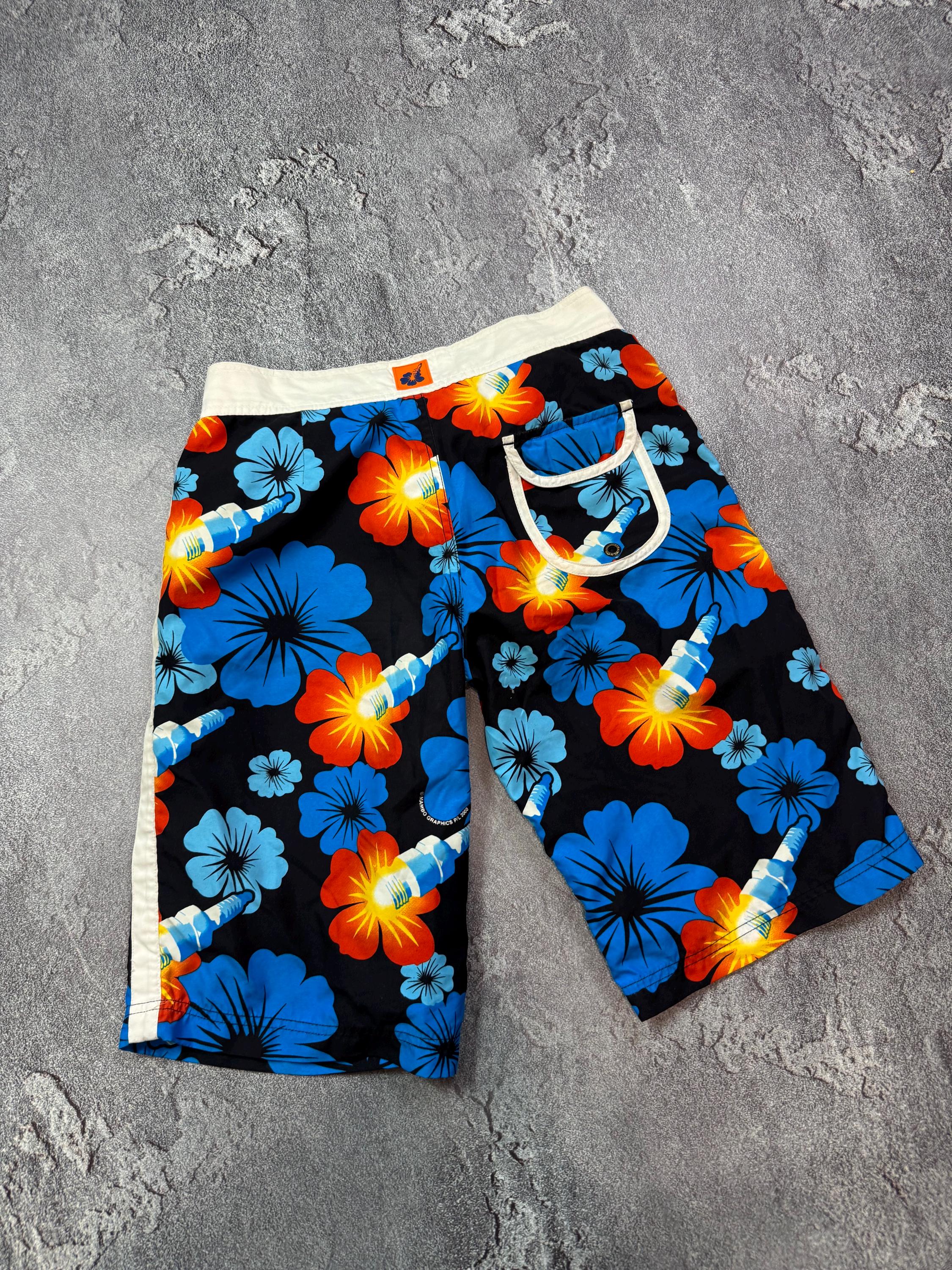 パンツ WIND AND SEA Flower Pattern Short Mambo Vintage Loud 2000 Shorts Floral Beach Surf Software Rare All