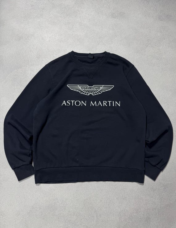 Hackett, Hackett London Aston Martin Sweatshirt Big Logo Vintage Racing F1 Formula One XL