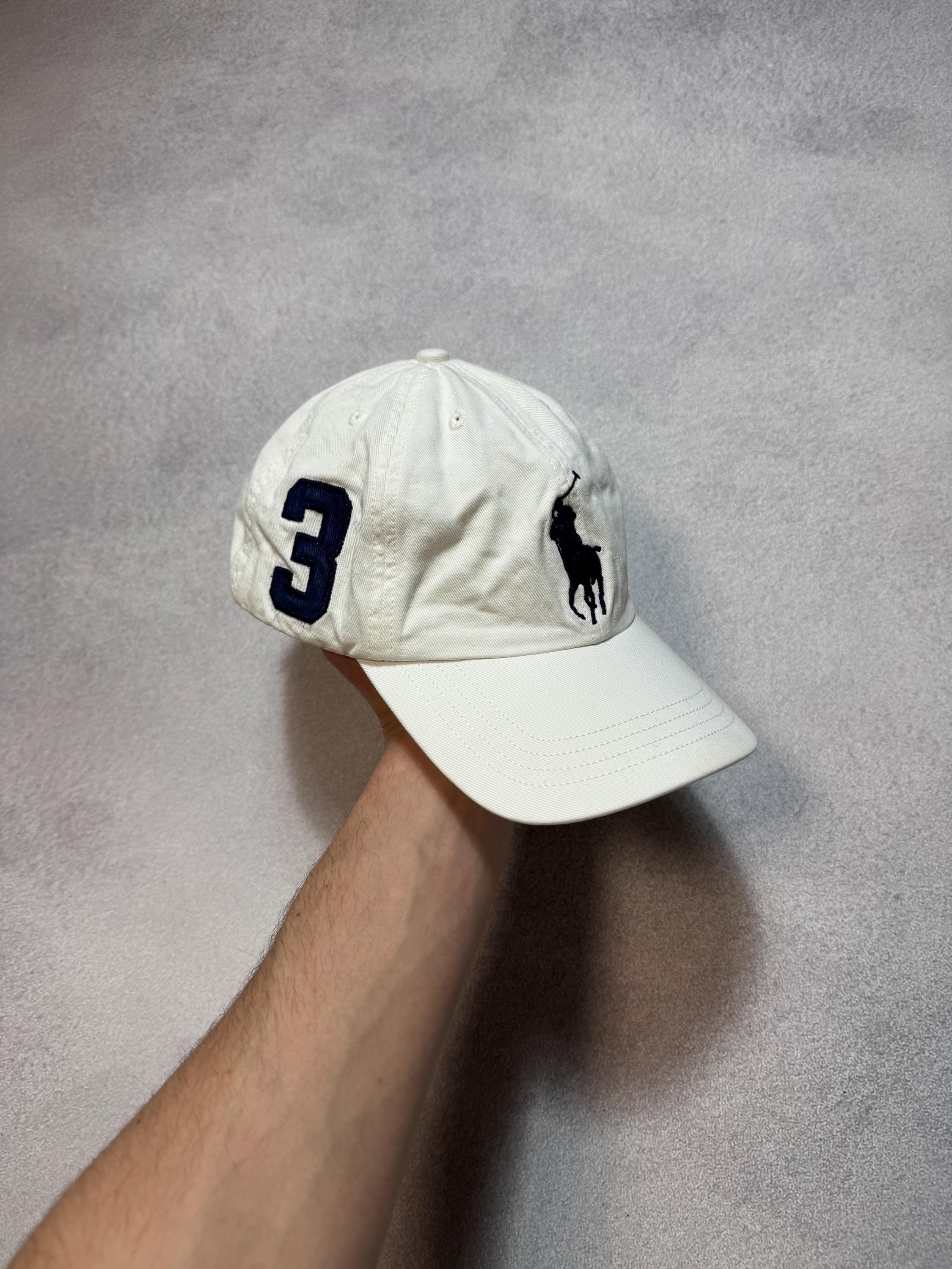 Vintage Polo Ralph Lauren Strapback Hat Cap Old Money #3 Big Horse